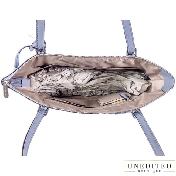 MICHAEL KORS Ciara Large Crossgrain Leather Tote - Picture 6 of 8